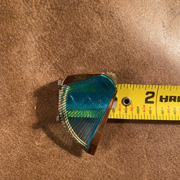 Sterling Signed Gold-Tone Post & Clutch Earrings - Picture 7 of 12